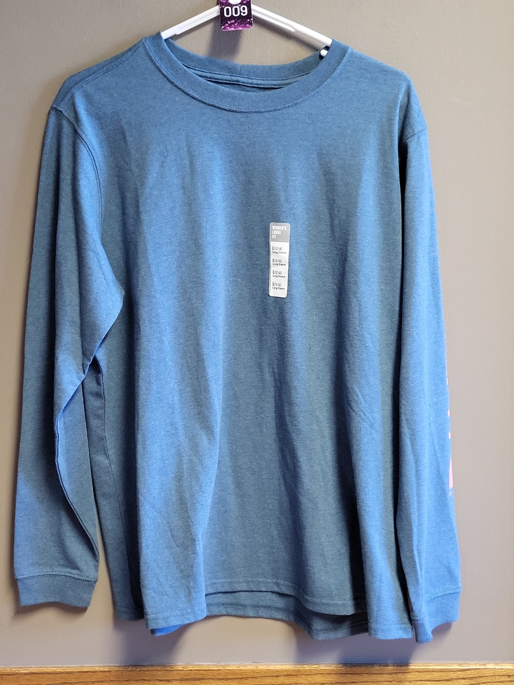 Carhartt Women's Utility Blue Long Sleeve Tee